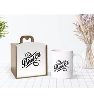 BK Gift Kişiye Özel Ahşap Kutuda İsimli Beyaz Kupa Bardak-5