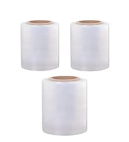 Palet Streç Film 17 Micron 10 cm x 300 m Şeffaf 3 Adet
