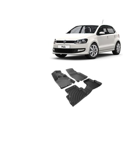 vw polo (2009-2017) uyumlu 3d havuzlu paspas