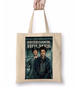 Sherlock Holmes Bez Çanta Uzun Saplı