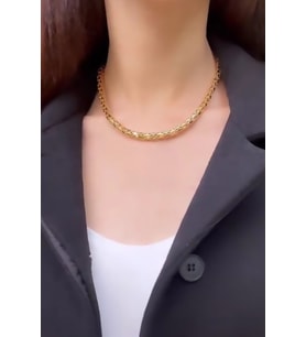 Gold Renk Zincir Kolye