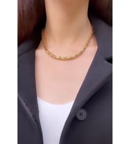 Gold Renk Zincir Kolye