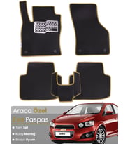 CHEVROLET AVEO (2012-2015) Uyumlu EVA Paspas Tam Set–Araca Özel,Su Geçirmez,Kolay Montaj