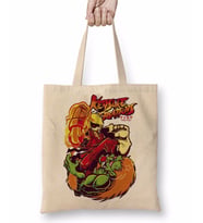 Street Fighter Ken Bez Çanta Uzun Saplı