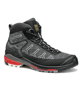 Asolo A40066 00 A392 Falcon Evo Jaquard GV MM Black/Red Erkek Outdoor Bot (Siyah)