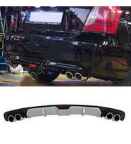 Hyundai Accent Era Gri Difüzör 4 Krom Egzoz Görünümlü Difizör Arka Ek Body Kit 2006 - 2009