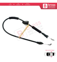VW Passat B5 B5.5 GP 3B 1996-2005 3B0839085F İçin Arka Sağ veya Sol Kapı İç Açma Teli