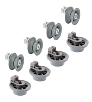 Siemens Uyumlu SN65E008EU Bulaşık Makinesi Sepet Tekerleği 4 ALT 4 ÜST Teker Takımı