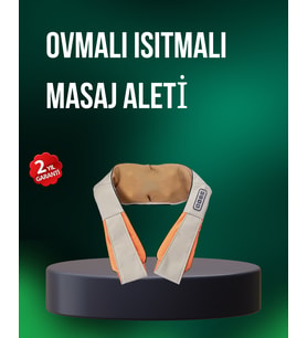 Lexroo Ovmalı Isıtmalı Masaj Aleti Bel Boyun Omuz İçin Profesyonel Masaj Keyfi