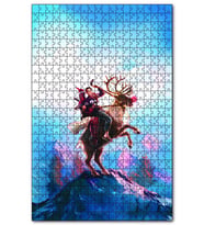 Cakapuzzle Once Upon a Deadpool Puzzle Yapboz MDF (Ahşap) (120 Parça)