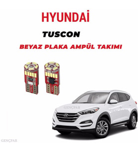 HYUNDAİ TUSCON  PLAKA AMPÜL SET BEYAZ ARIZA IŞIĞI YAKMAZ(CANBUS)