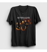 Presmono Unisex Siyah Band Meshuggah T-Shirt 163911tt