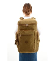 Büyük Boy Ultra Hafif Çok Bölmeli Dağcı Çantası Taba (Model: 571-7D)