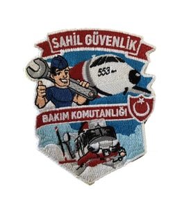 SAHİL GÜVENLİK PEÇ - Arma - Askeri Patch