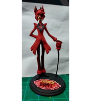 Hazbin Hotel Alastor Figür The Radio Demon Figür 25CM Büyük