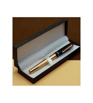 Öğretmenler Günü Hediyesi Kutulu Kalem Gold Siyah TG-V 11487