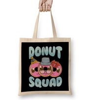Cute & Funny Donut Squad Donut Lover Bez Çanta Uzun Saplı