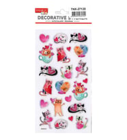 Tanex Puffy Aşık Kedi Etiket Serisi TNX-27120