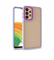 Lexroo Galaxy A52 Kılıf Flora Kılıf - Lila