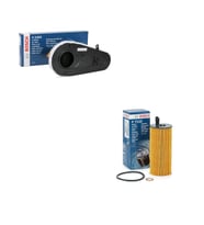 Bosch Filtre Bakım Seti BMW 5 SERİSİ F10 525 d Dizel 2011-2016 Hava + Yağ filtre