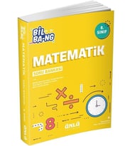 8. Sınıf Matematik Bil Bang Soru Bankası Ünlü Yayıncılık