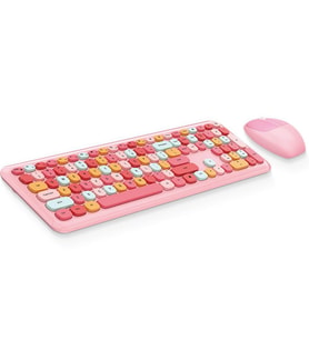 Mofii No666 Pembe Klye Mouse Set