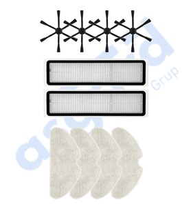 Dreame D10S, D10S PRO, D9 MAX GEN2 Uyumlu 4 Yan Fırça 2 Filtre 4 Mop PKT-iasgf0000254