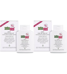 Sebamed Yüz ve Vücut Temizleyici Likit 200ML (2 Li Set)