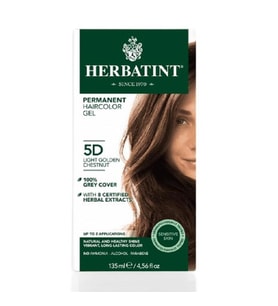 Herbatint Bitkisel Saç Boyası 5D Light Golden Chestnut Açık Altın Kahve 150 ml