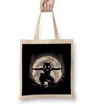 Moonlight Boar Bez Çanta Uzun Saplı