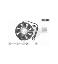 Audi A4 A6 VW PASSAT1.8 1.8 T2.4 2.7 T2.8 1996- FAN Motoru Davlumbazli 280 MM 2 FIS 8 Kanat 1113025-00 Wisco