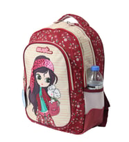 MUST 584982 Flower Girl Luna İlkokul Sırt Çantası-Bordo