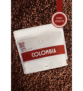 Colombia Honey Blossom Çekirdek Kahve 250 GR , %100 Arabica