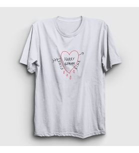 Presmono Unisex Beyaz Fine Line Harry Styles T-Shirt 317440tt (Beyaz)