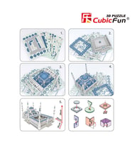 Cubic Fun 3D 321 Parça Puzzle Sultan Ahmet Camii