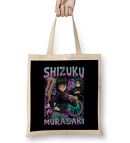 Shizuku Murasaki Bez Çanta Uzun Saplı