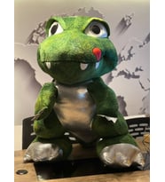 DEV ŞİRİN DINOZOR PELUŞ 100cM (Yeşil)