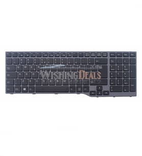 Fujitsu LifeBook E753 Klavye Siyah Türkçe Işıklı