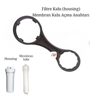 Nefa Su Arıtma Cihazları İçin Filtre Kabı (Housing) Ve Membran Kabı Açma Anahtarı