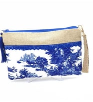 BLEU BLANC EL ÇANTASI  CLUTCH ÇANTA  CLU02 - ZELİCE