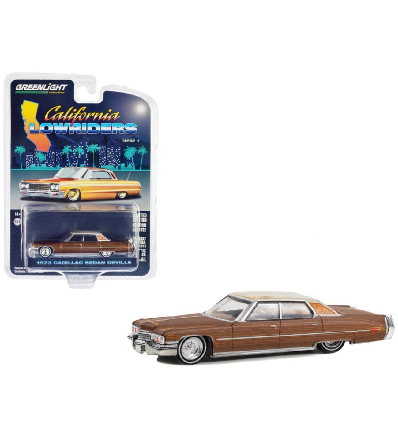 Greenlight 1973 Cadillac Sedan Deville 1/64 Model Araba