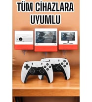 Joystick Çift Kollu Oyun Kolu Retro Oyun Yüksek Çözünürlüklü 3D Game