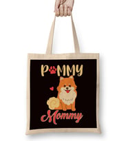 Pomeranian Pommy Mommy German Spitz Poland Pom Toy Dog Pet Bez Çanta Uzun Saplı