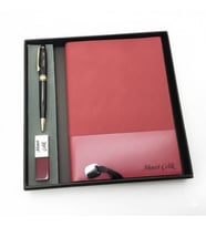 Signator® Codex  N370 Kişiye Özel Defterli Set - İsme Özel Siyah Kalem + İsme Özel Kırmızı Defter + İsme Özel 32 GB Usb Bellek  İsme Özel Kutusunda Hediyelik Set (Karışık)