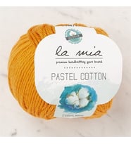 La Mia Pastel Cotton Turuncu El Örgü İpi - L179 - 33949