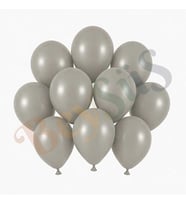 Taş Renk Lateks Retro Balon (13 cm) - 10 Adet