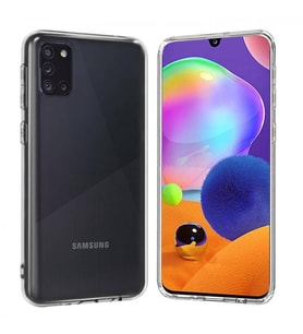 Samsung Galaxy A31 Ultra İnce Silikon Kılıf Şeffaf