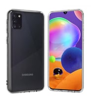 Samsung Galaxy A31 Ultra İnce Silikon Kılıf Şeffaf