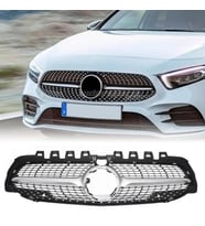 A Serisi W177 Ön Panjur Krom/Gümüş Diamond Kameralı 2019 Sonrası