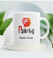 Psikolog Kupa Bardak Beyaz 002